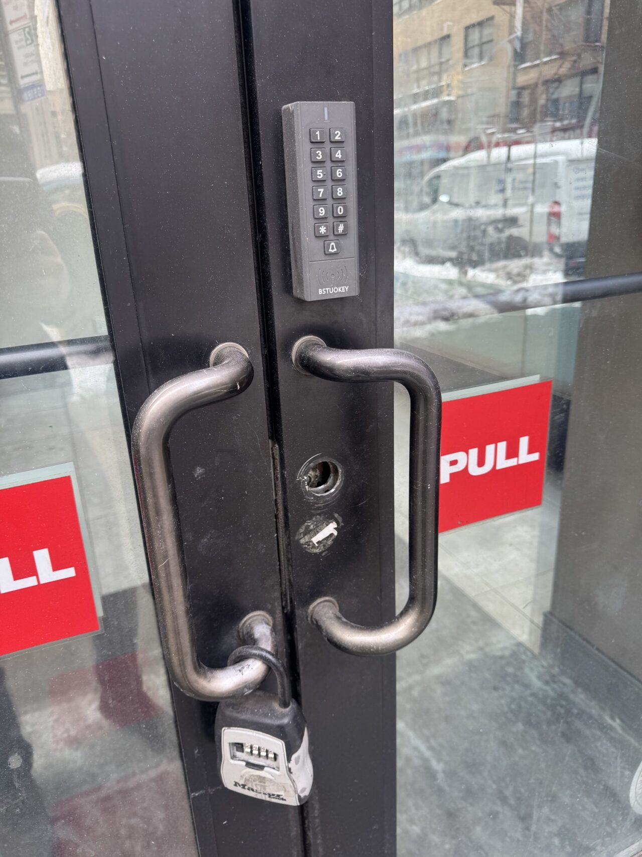 Commercial Glass Door Access Control and Lock Cylinders, NYC