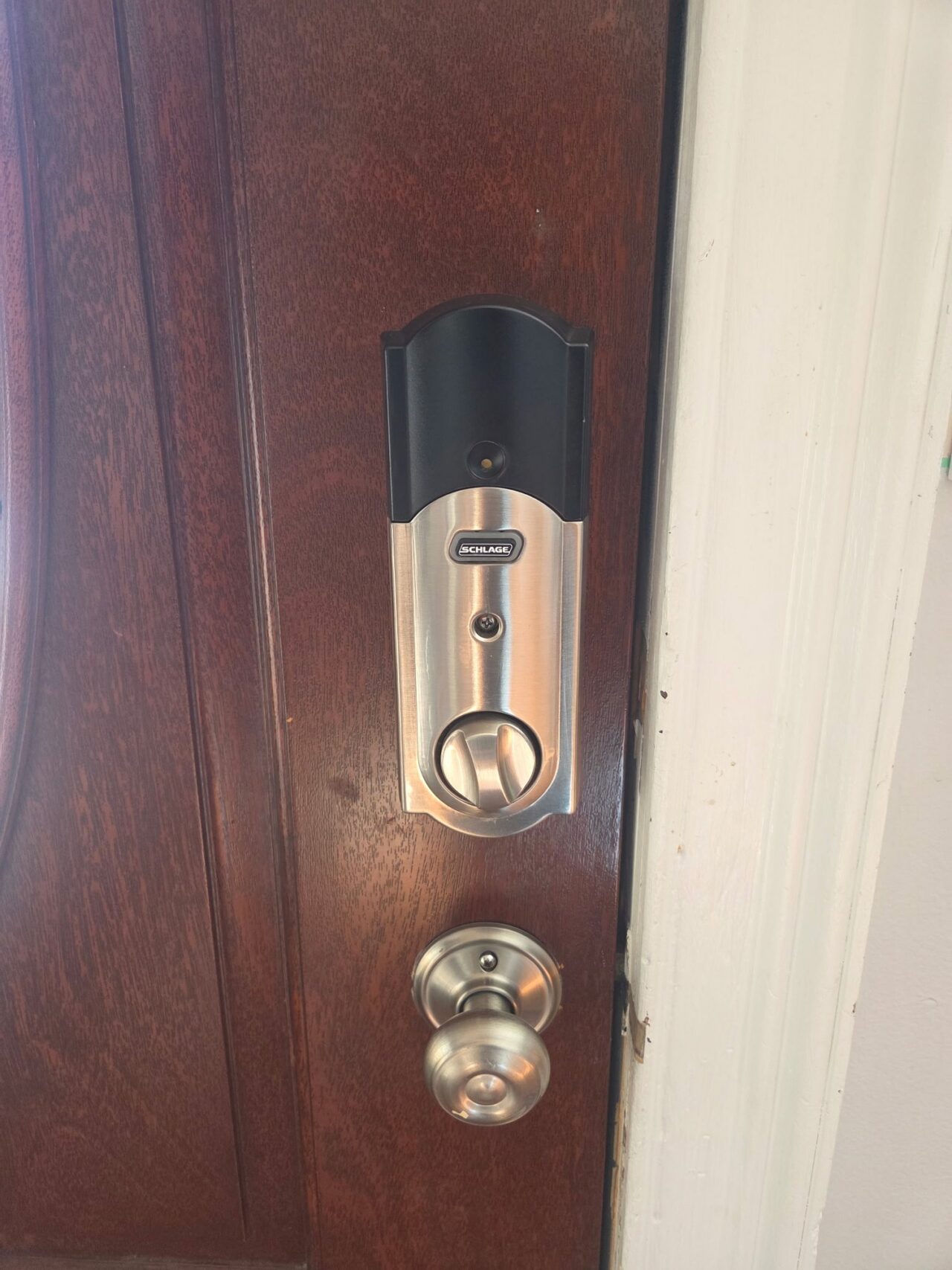 Keypad Deadbolt Installations on Wood Doors, NYC