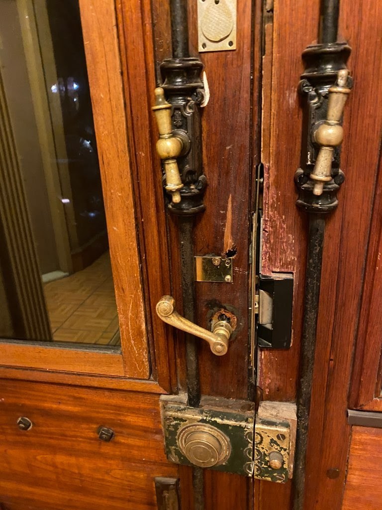 Polished Brass Entry Sets, Historic Doors and Ornamental Gates, Upper East Side